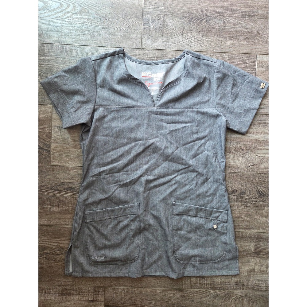Grey's anatomy womens nursing scrub top size small